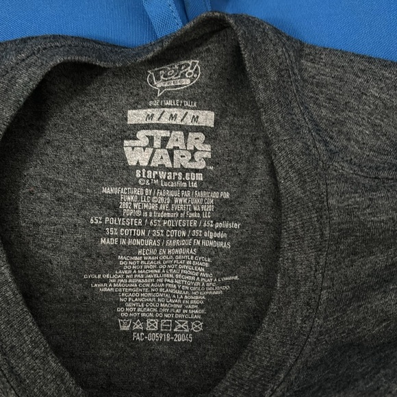 NWOT STAR WARS YODA SIZE MEDIUM  P2P 19"/INCLUDED 3 NEW YODA SCRUNCHIES. - Picture 3 of 6